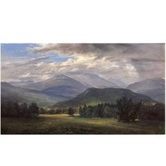 Erik Koeppel NH White Mountain Landscape "Mt. Washington Beneath the Clouds" 5