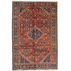 Antique Persian Ziegler Mahal Rug from Sultanabad 12