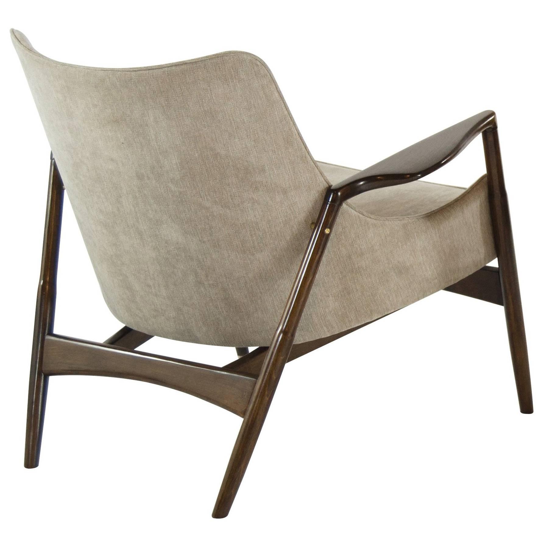 Ib Kofod-Larsen Lounge Chair, Denmark, 1950s