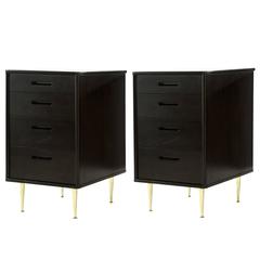 Pair of Edward Wormley for Dunbar Nightstands