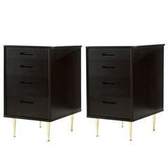 Pair of Edward Wormley for Dunbar Nightstands 12