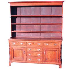 Antique 19th Century Oak Dresser