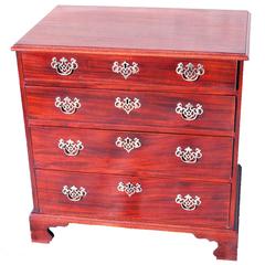 Antique 18th Century Georgian Mahogany Chest of Drawers
