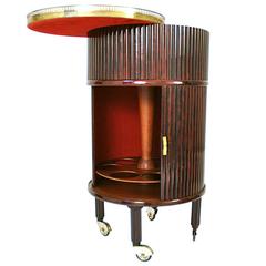 Bar Italy Mahogany on Wheels, 1950s