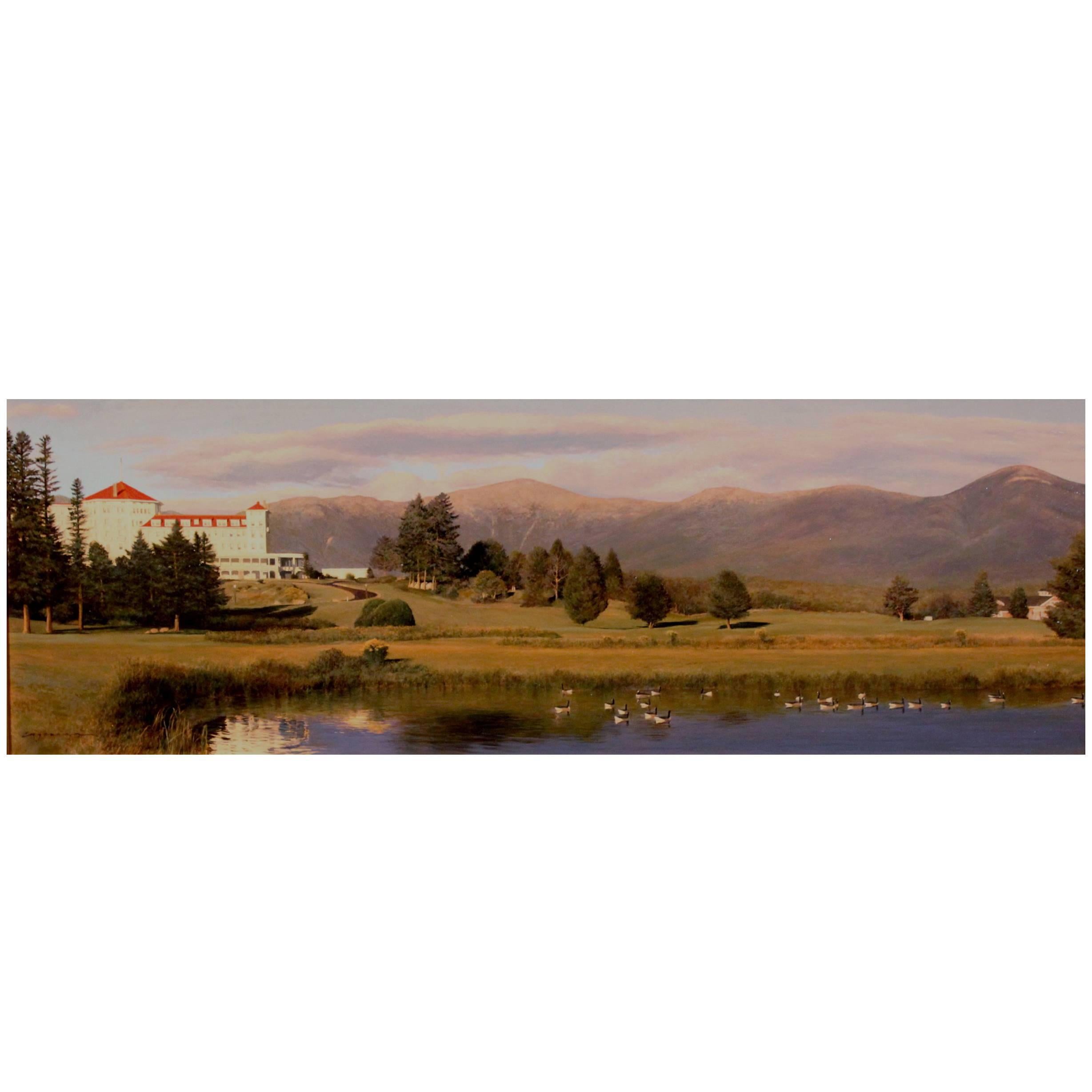 Erick Ingraham Nh White Mountain Landscape, The Mount Washington Inn
