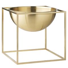 Kubus Brass Bowl by Mogens Lassen