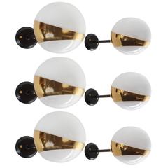 Pair of Articulating Sconces by Stilnovo 1