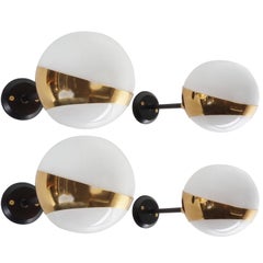 Pair of Articulating Sconces by Stilnovo 1
