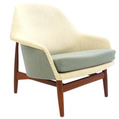 Ib Kofod-Larsen, Denmark Easy Chair, Teak, Type "2", Designed 1957