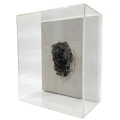 Smoky Agate Quartz in Acrylic Box