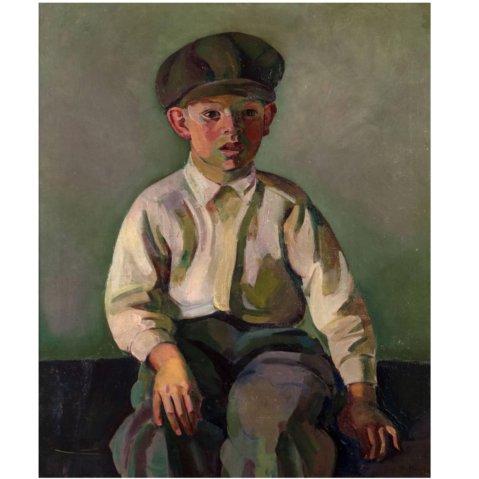 Portrait of a Young Boy (c. 1910) by George Bellows