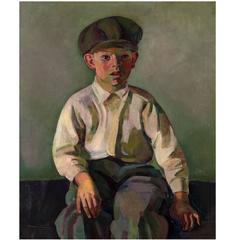 george bellows portraits Antique Portrait of a Young Boy (c. 1910) by George Bellows