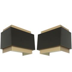 20 units of New Old Stock Lightolier 1980s Louvered Wall Sconces , USA 7