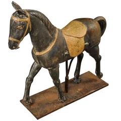 Delightful French 19th Century Toy Horse 6