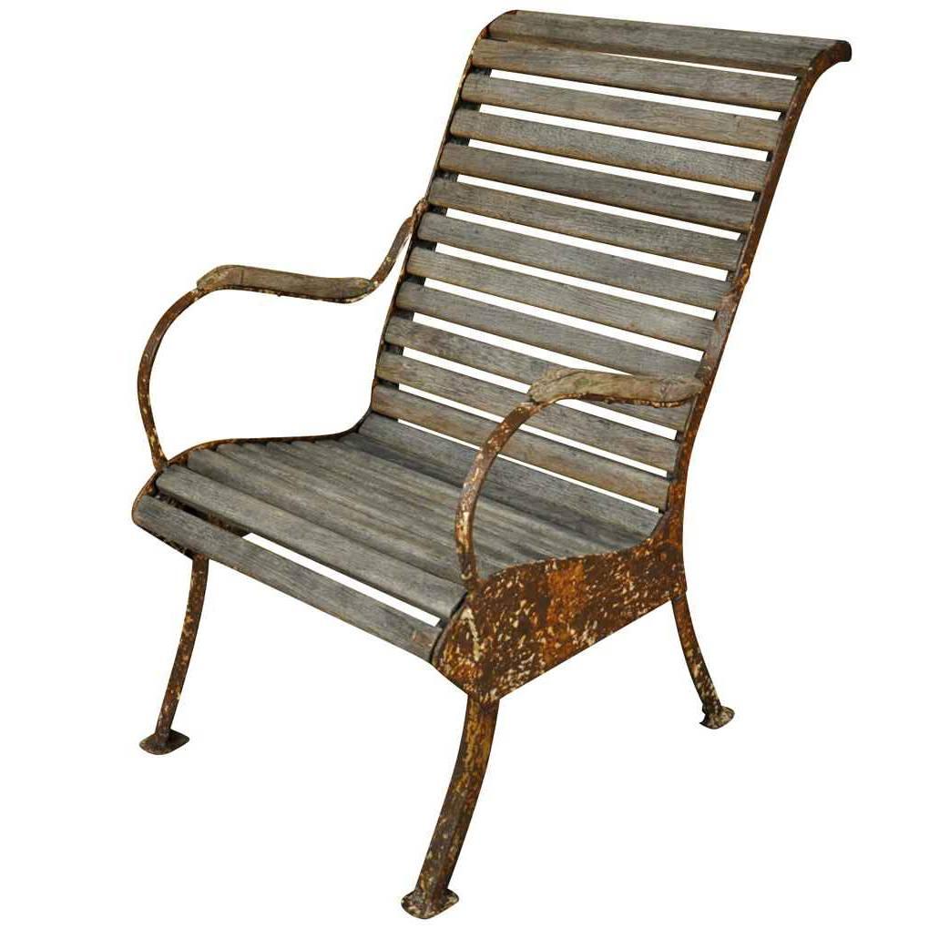 Fabulous French 19th Century Garden Chair