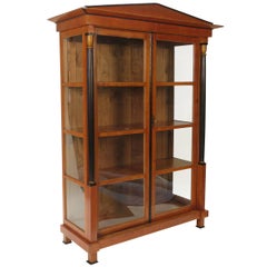 19th century Austrian Biedermeier Style Bookcase - Cabinet