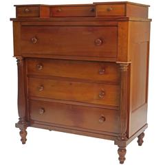 American Empire Chest of Drawers, circa 1840