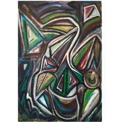 Painting "Che rumore" by Enzio Wenk, 2010 1