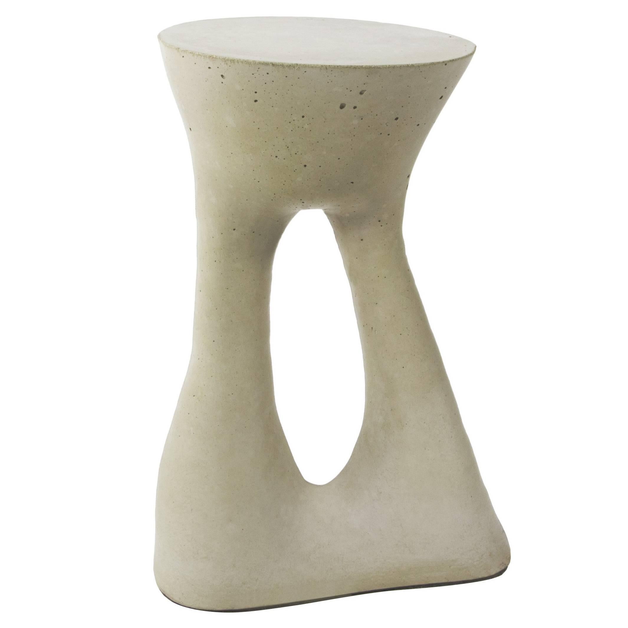 Tall Grey Kreten Side Table from Souda, Made to Order