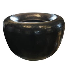 Early 20th Century Indian Round Brass Planter