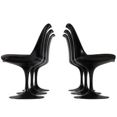Eero Saarinen Set of Six Swivel Chairs for Knoll International