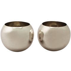 Antique Victorian, Design Style Sterling Silver Candleholders