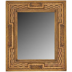 Carved and Gilt Dutch Style Mirror