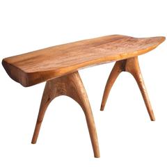 Unique Signed Oak Chair by Jörg Pietschmann 4
