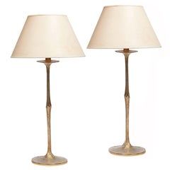 Pair of Table Lamps by Félix Agostini, circa 1970