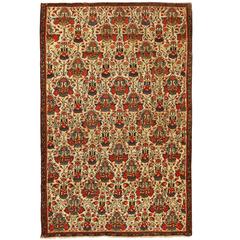 Exceptional Mid-19th Century Persian Fereghen Rug