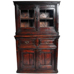 French Pine Wood Cupboard