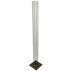 Sonambient Sculpture Featuring 12 Harry Bertoia Nickel Silver Rods 10