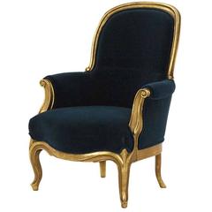 Antique French Gilt Armchair