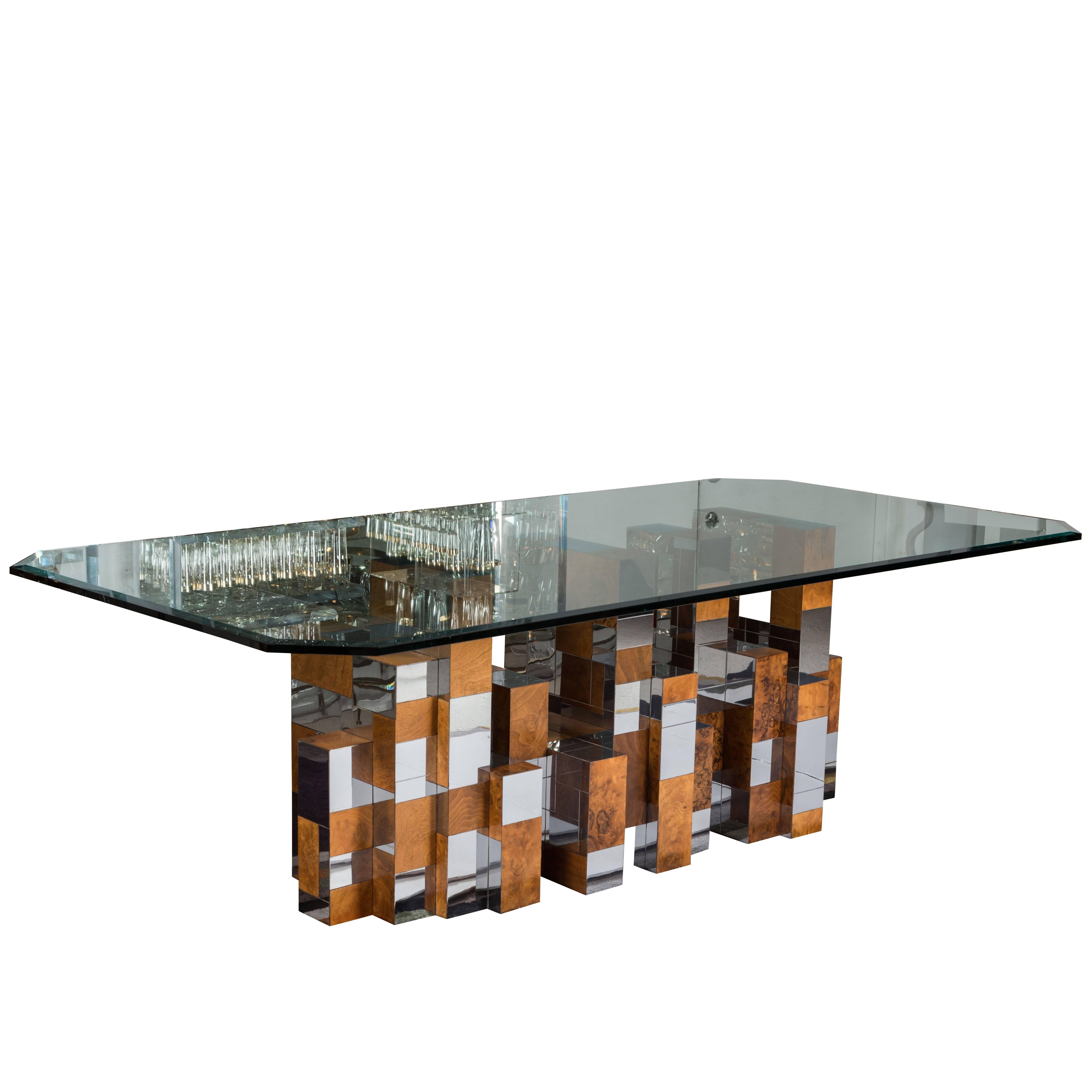Cityscape Dining Table by Paul Evans for Directional Furniture
