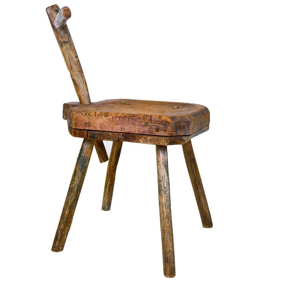 19th Century African Midwife Stool For Sale