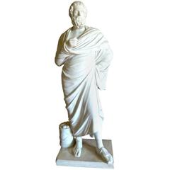 Fine Quality Carrara Marble Sculpture of Sophocles