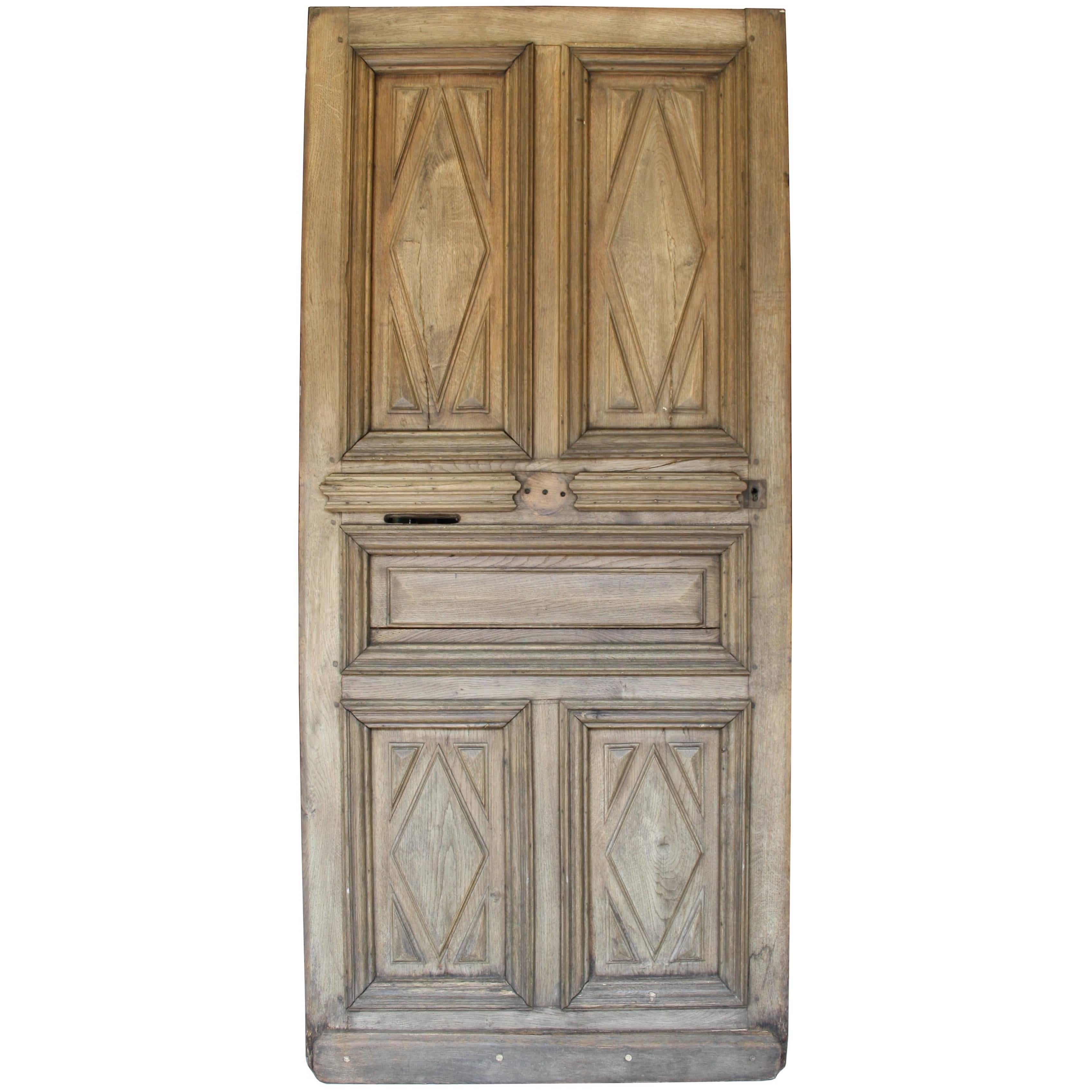 18th Century French Oak Front Door