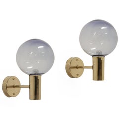 Pair of Scandinavian Mid-Century Wall Lights by Hans-Agne Jakobsson, 1960s