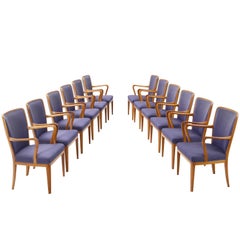 Carl Malmsten Set of 12 Dining Chairs