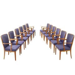 Carl Malmsten Set of 12 Dining Chairs 2