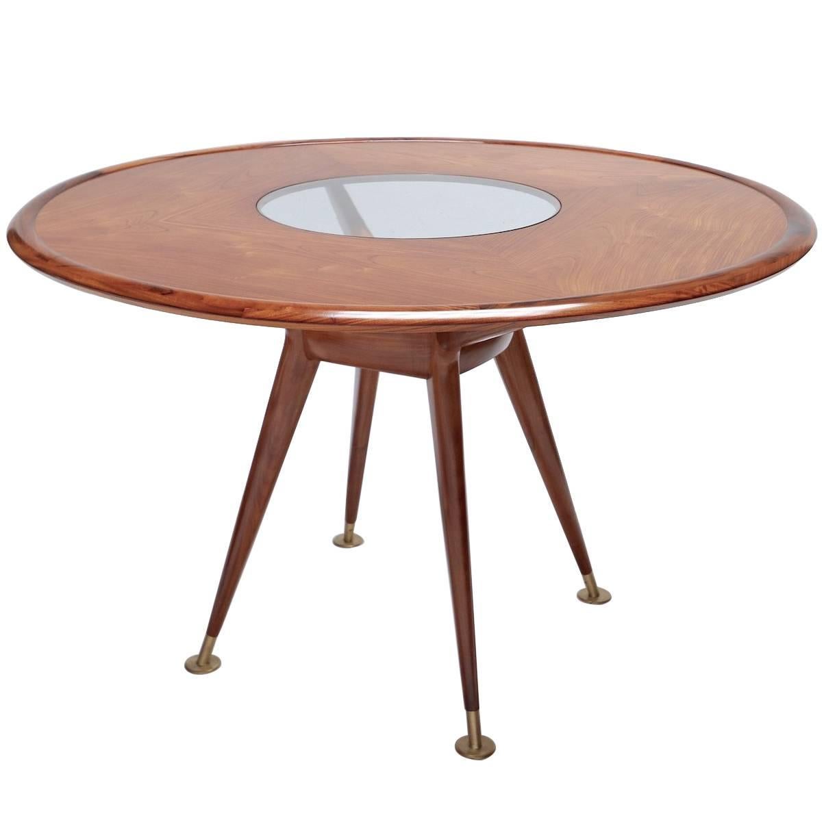 Liceu de Artes 1960s Brazilian Caviuna Dining Table 