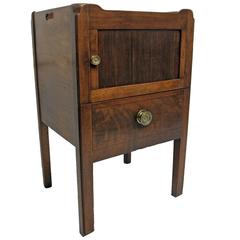 Mahogany Georgian Bedside Cabinet 2