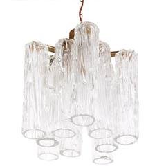 1940s Murano Chandelier Attributed to Barovier & Toso 5
