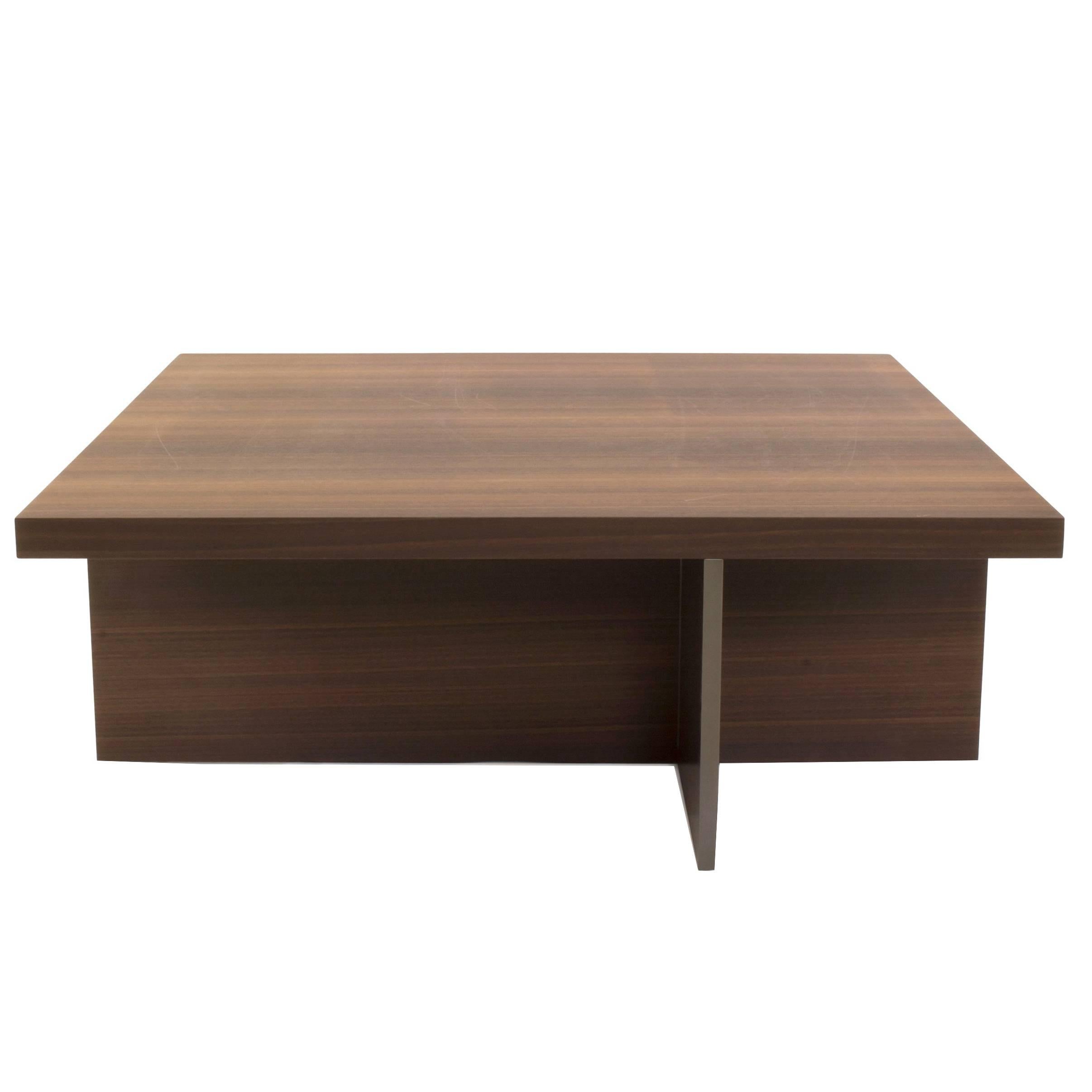 Solid Wood Tetris Low Coffee Table by Nicola Gallizia for Molteni, Italy For Sale
