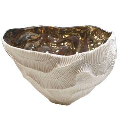 Platinum Lined Bowl, Italy, Contemporary