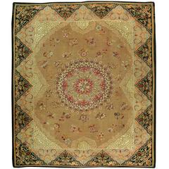 Antique French Aubusson Flat-Weave Rug 4