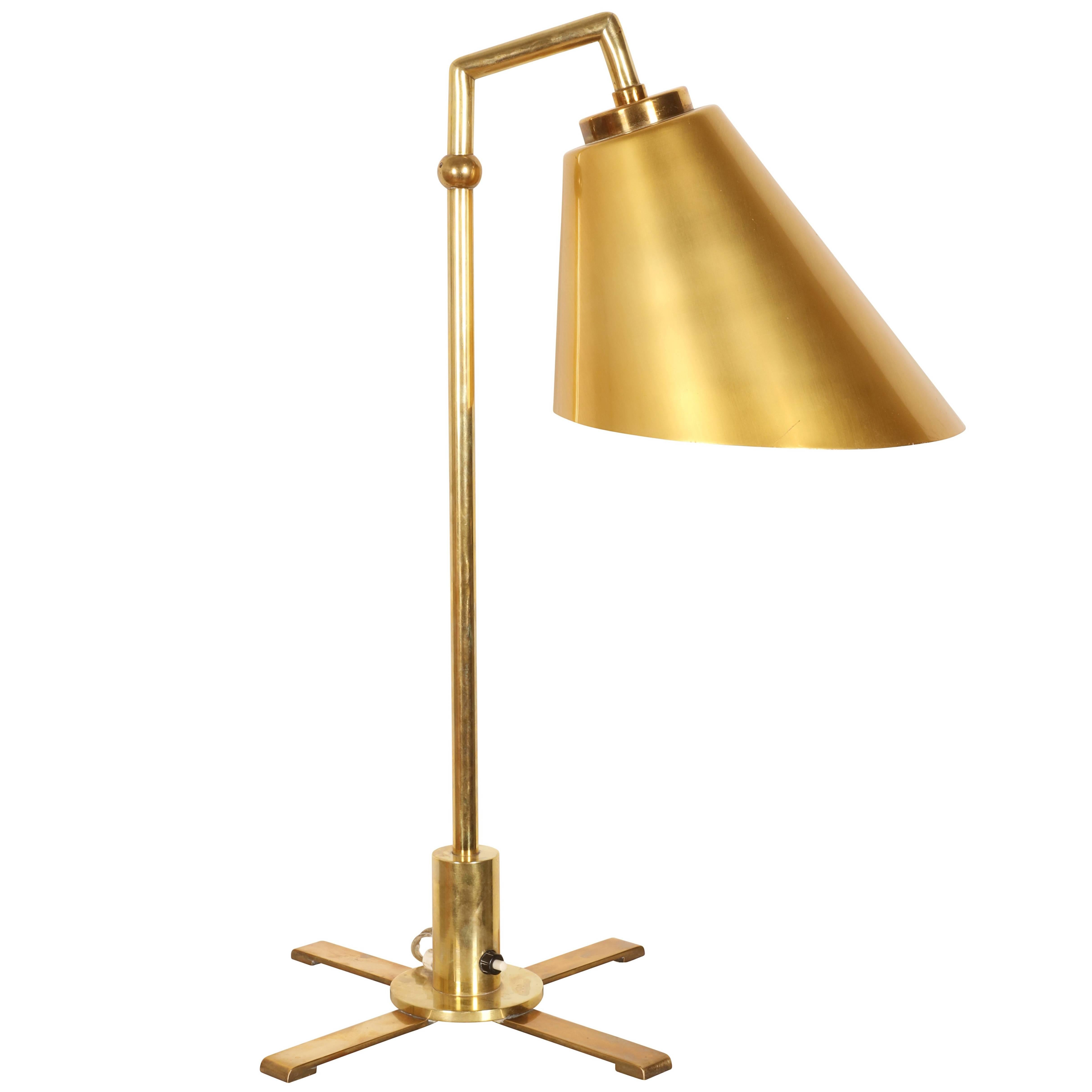 Frits Schlegel Brass Table Lamp