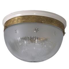 Austro-Hungarian 1905 Ceiling Lamp, Original
