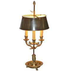 19th Century French Bouillotte Lamp