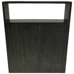 French Early Modern Cerused Oak Console by Andre Sornay, circa 1930